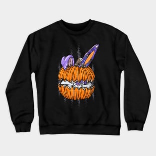 Cyber Rabbit Halloween Style Crewneck Sweatshirt